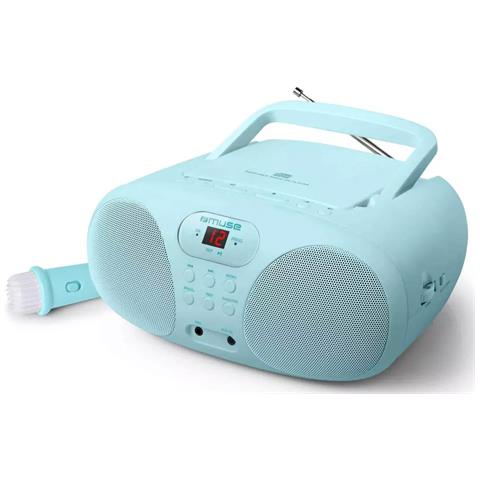 Radio Portatile Blu Con Lettore Cd. - Md203kb - Foto 7