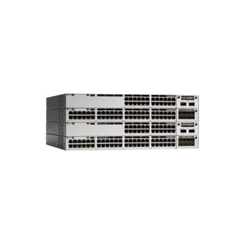 Cisco Catalyst C9300-24P-A switch di rete Gestito L2/L3 Gigabit Ethernet (10/100/1000) Supporto Power over Ethernet (PoE) 1U Grigio - Foto 1