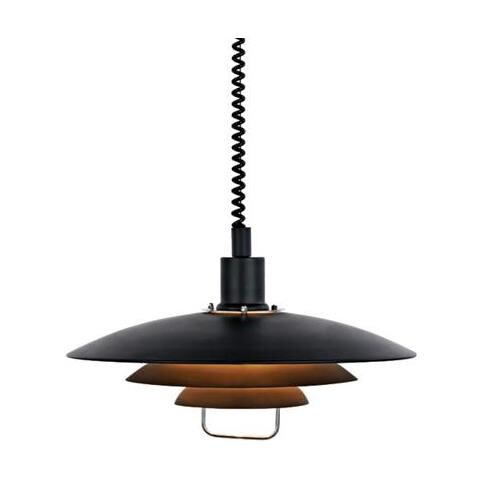 KIRKENES E27 Nero illuminazione da soffitto - Foto 1