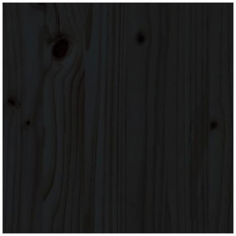 Mobile Porta Tv Nero 103x36,5x52 Cm In Legno Massello Di Pino - Foto 11