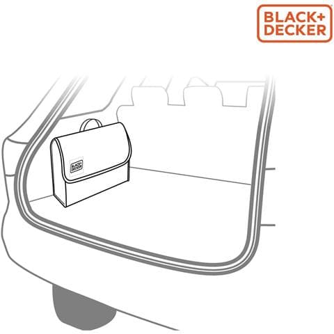 Black+decker Borsa Organizer Per Auto Con Chiusura Velcro E Maniglia 29x15x30cm - Foto 7