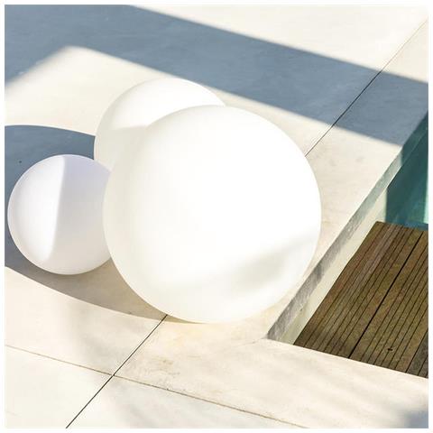 Bola Con Luz Para Exterior Lumisky Bobby Ø 60 Cm Bianco E27 - Foto 7