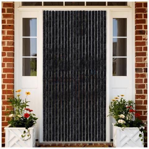 Tenda Antimosche Antracite 100x200 Cm In Ciniglia - Foto 1