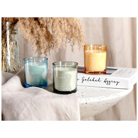 Set Di 3 Candele Profumate Sheer Joy Cera Di Soia Note Fresche - Foto 1