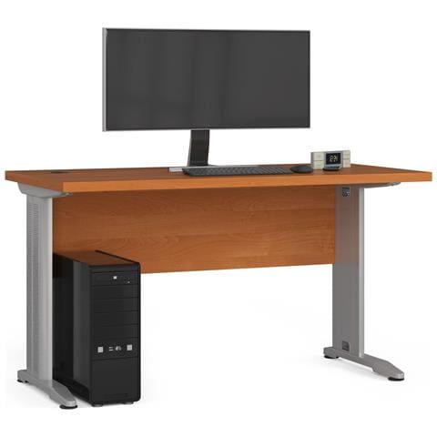 Scrivania per computer BM135, 135x60x76 cm, Colore Ontano - Foto 1