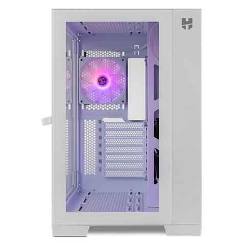 Case Hummer Astra Midi Tower ATX /ITX /micro ATX 3x Porte USB 3.2 Colore Bianco (Finestrato) - Foto 2