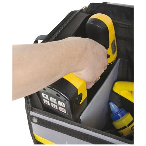 Borsa Trolley Portattrezzi In Tessuto Nylon Tecnico Stanley 1-97-515 Con Tasche E Vani Per Utensili - Foto 4