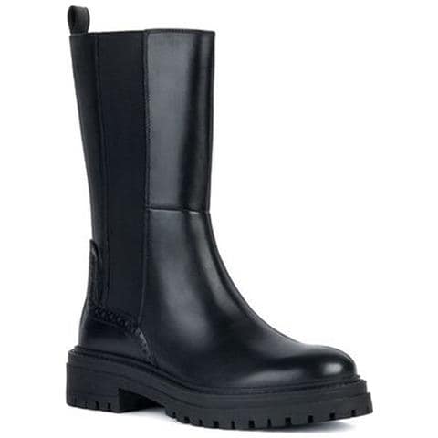 Iridea Booties Black Stivaletti Pelle Di Mucca Scarpe Donna Nero Eu 38, D36hrd 00043 C9999 - Foto 1