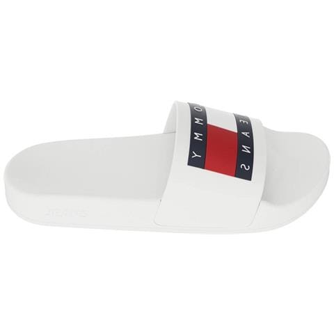 Ecru Casual Open Pool Slide Infradito Sintetico Scarpe Uomo Beige Eu 41, Em0em01191 Tcr - Foto 2