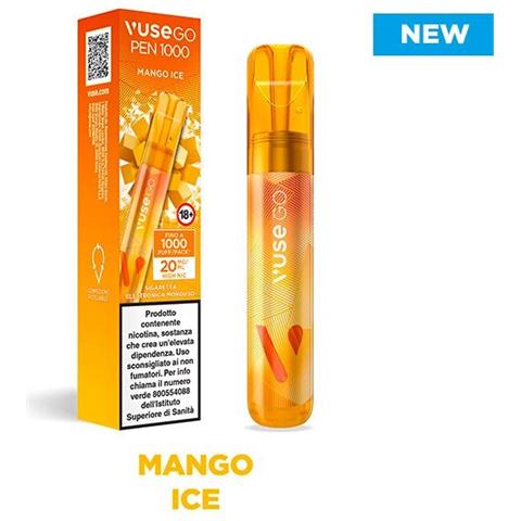 Mango Ice 20mg Disposable Go Pen 1000 - 1000 Puff - Vape Pen Usa E Getta - Foto 1