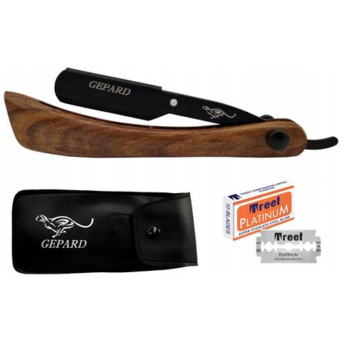 Rasoio Da Barbiere Professionale Teflon Per Sfumature Su Lamette Nere - Foto 1