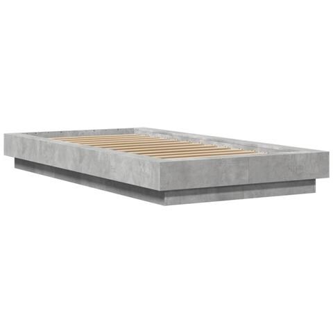 Giroletto Luci Led Grigio Cemento 100x200 Cm Legno Multistrato - Foto 3