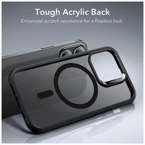 Cover Esr Classic Hybrid Halolock Frosted Black - Foto 4