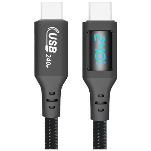 Cavo Da Usb-c A Usb-c: 240 W, Trasferimento Dati A 480 Mbps 1,5 M - Foto 1