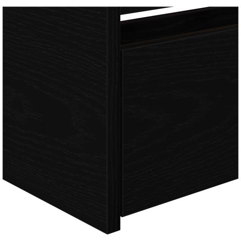 Daybed in Rovere Nero con Cassetti Rovere nero Legno ingegnerizzato - Foto 9