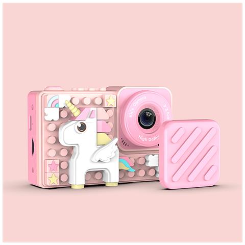 Fotocamera Digitale Per Bambini 18 Mp Unicorno Con Minigiochi E Filtri - Foto 2