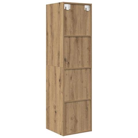 Mobile TV da Muro rovere artigianale 37 x 37 x 142.5 cm - Foto 8