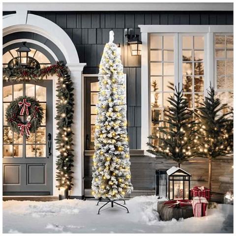 Albero di Natale snodato Verde 55 x 55 x 210 cm - Foto 2