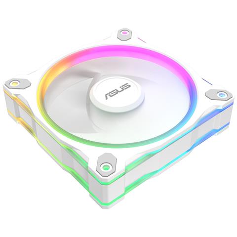 Prime Mr120 Fan Argb White Case Per Computer Ventilatore 12 Cm Bianco - Foto 1