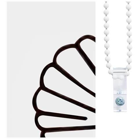 Tenda a Rullo Doccia 130x240 cm Larghezza Tessuto 126 cm - Foto 8