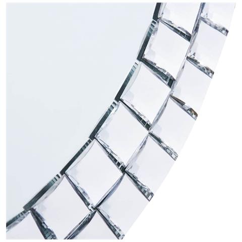 Lusso Casadino -  Specchio Da Parete 40 Cm In Vetro Temperato - Foto 2