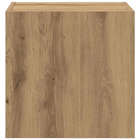 Mobiletti TV da Parete 2 pcs Rovere artigianale 40,5x30x40cm - Foto 8
