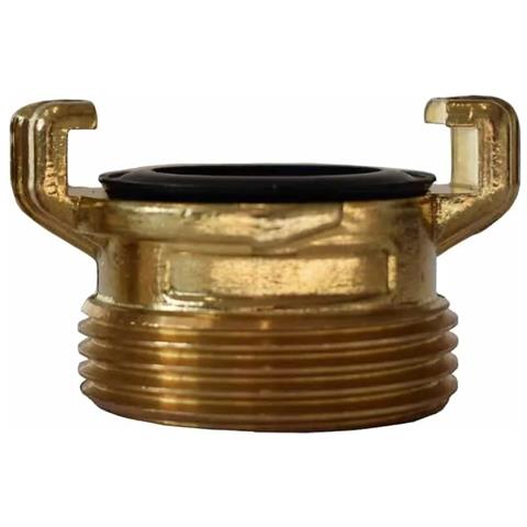 Raccordo In Ottone Filettato Maschio 1 1/2 Pollice Per Irrigazione - Foto 1