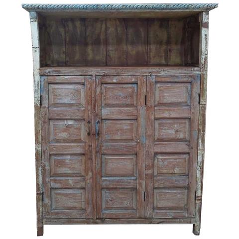 Scaffale In Legno Marrone 137x40x186h - Foto 2