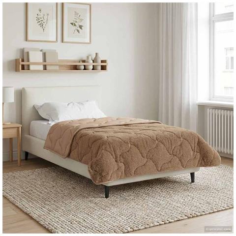 Duvet Estivo Talpa 135 x 220 cm Microfibra e Fleece Teddy - Foto 2