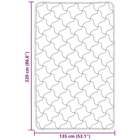 Duvet Estivo Talpa 135 x 220 cm Microfibra e Fleece Teddy - Foto 9