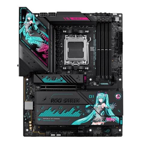 ROG STRIX X870E-H GAMING WIFI7 HATSUNE MIKU EDITION AMD X870E Socket AM5 ATX - Foto 1