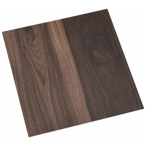Tavole di Pavimento 55 pcs Marrone Scuro 5,11 m² PVC - Foto 1