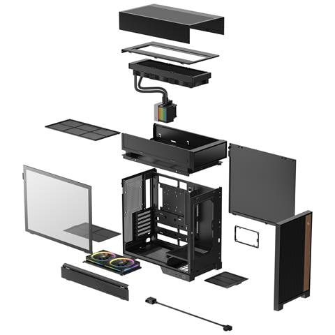 CL6600 Midi Tower Nero - Foto 13