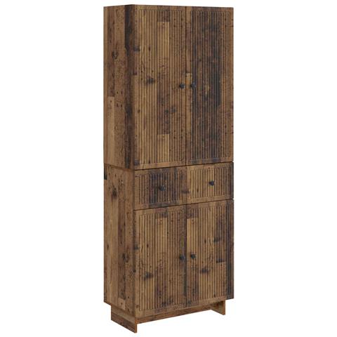 Set di armadi 2 pcs 66 x 34,5 x 90 cm Legno ingegnerizzato - Foto 1
