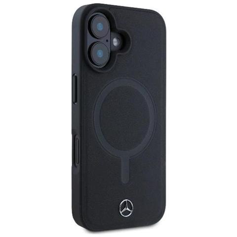 Custodia In Pelle Per Iphone 16"" - Nera - Foto 1