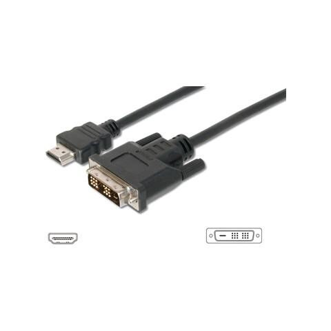 Cavo Hdmi 19 Poli Tipo A Maschio - Dvi-D 18+1 Poli Maschio Mt 2 - Foto 2