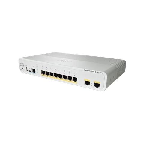 Catalyst 2960C Switch 8 Porte PoE + 2 Gigabit Ethernet 10/100/1000  - Foto 1
