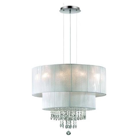 Opera Sp6 E27 White Ceiling Lighting - Ceiling Lighting (dining Room, Living Room, White, Ip20, Surfaced, Cylinder, Metal, Polyvinyl Chloride) - Foto 1