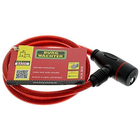 BurgWaechter, antifurto per bicicletta 260 60 standard (colori assortiti)  - Foto 2
