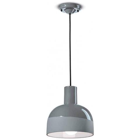 Lampada A Sospensione Decò C2400-grc Colore Grigio - Foto 1