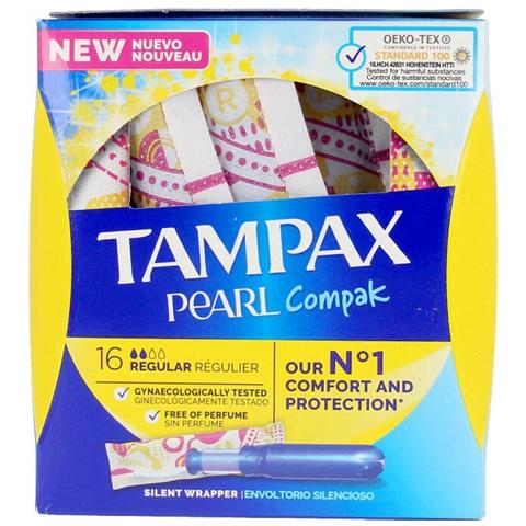 Perla Compak Tampon Regolare 16 Unità - Foto 1