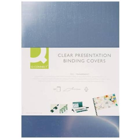 Copertina Per Rilegatura Trasparente 200 ? m A3 Conf. 100 Pezzi - Kf32159 - Foto 1