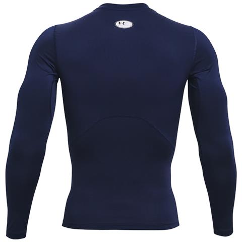 Heatgear Armour Long Sleeve, Uomo, Granata, Maniche Lunghe, Numero: L Eu - Foto 2