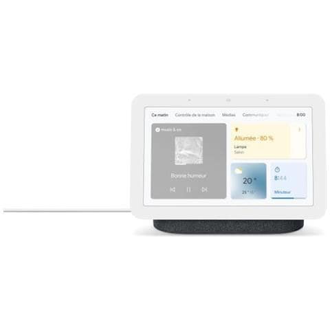 Nest Hub [2nd Gen] - Smart - Display - **eu Plug** Lcd 7 - Wireless Wi-fi Bluetooth Charcoal Nest Hub [gen 2], As - Foto 1