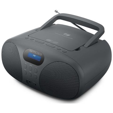 Radio Cd Portatile Nera - Md208db - Foto 1