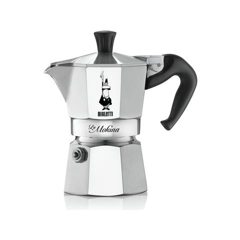 La Mokina, Libera installazione, Nero, Acciaio inossidabile, Stufa, Ground coffee, Coffee, 0,5 L - Foto 1