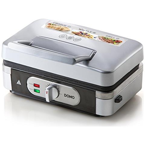 DO9136C tostiera 1000 W Nero Argento - Foto 5