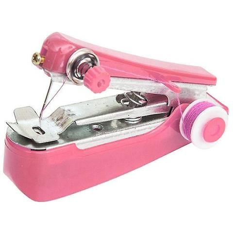 INLAW Mini Macchine Da Cucito 1pc Aquisitura Di Vestiti Manuali A Cordone Utili Macchine Portatili Portable Work Work Accessori (rosa)