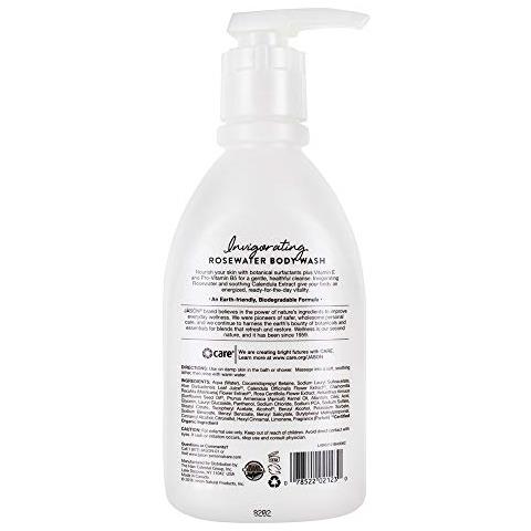 Natural Tonificante Bagnoschiuma All'acqua Di Rose, 30 Once - Foto 3