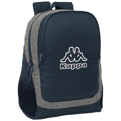 Zaino Scuola Dark Navy Grigio Blu Marino 32 X 44 X 16 Cm - Foto 1